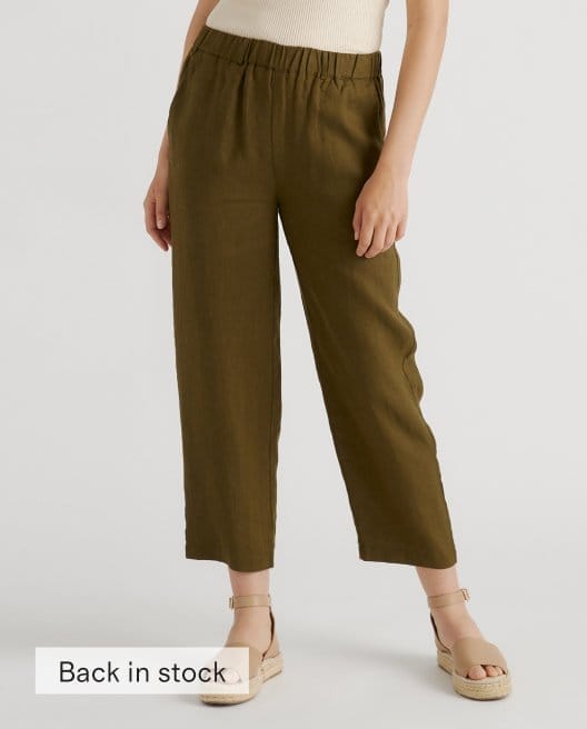 100% European Linen Pants