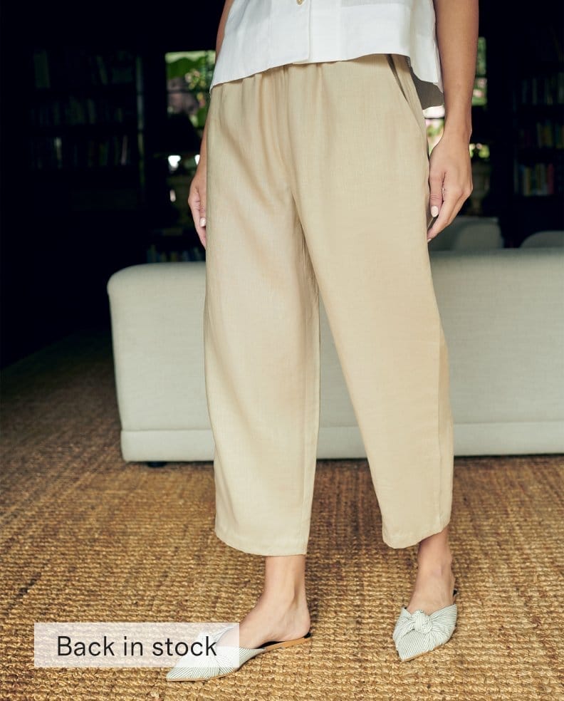 100% European Linen Pants