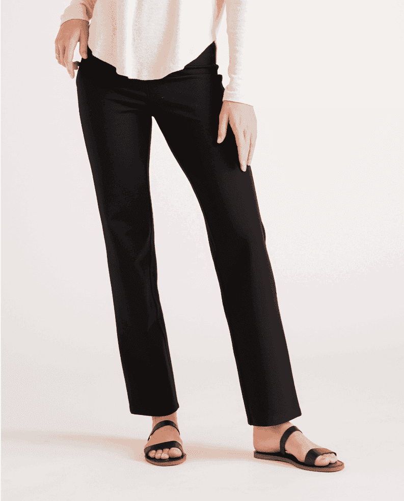 Ultra-Stretch Ponte Straight Leg Pant