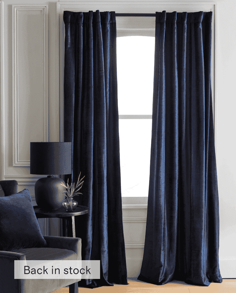 Luster Velvet Blackout Curtain