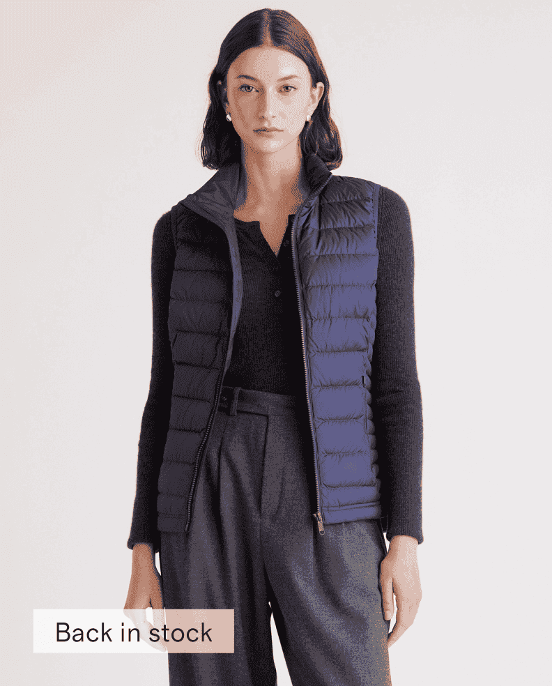 Lightweight Down Packable Puffer Vest