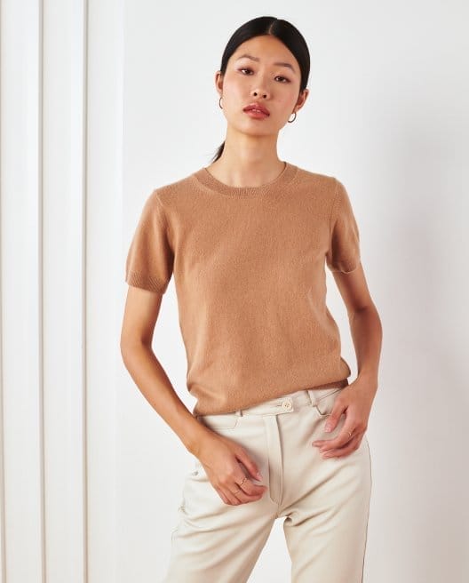 Mongolian Cashmere Tee