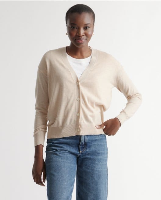 Lightweight Cotton Cashmere Cardigan