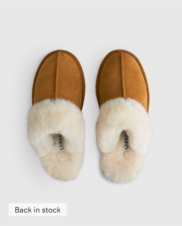 Australian Shearling Scuff Slipper