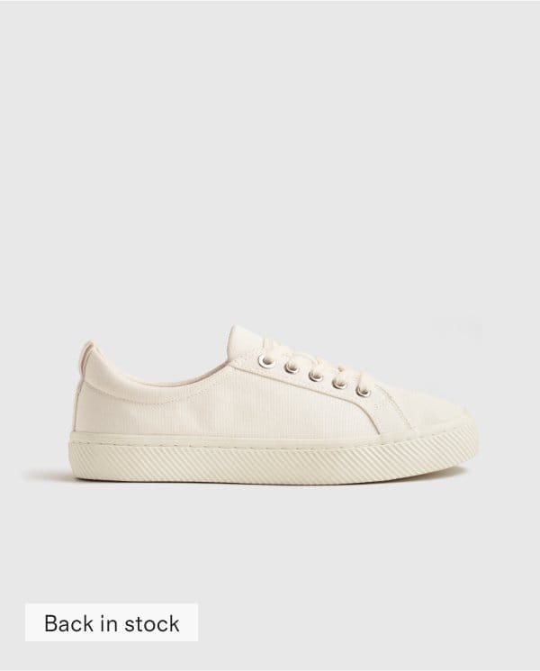 Eco Cotton Canvas Everyday Sneaker