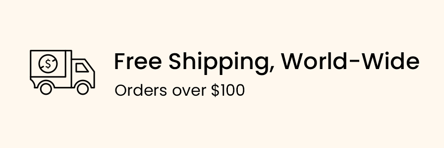 Free Shipping, World-Wide