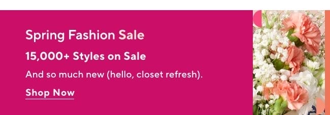 Spring Fashion Sale