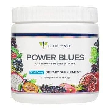 Gundry MD Power Blues Powdered Drink Mix 30 Day Supply