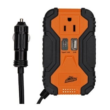 Armor All 120W Premium Power Inverter for Cars with 3 Port Types