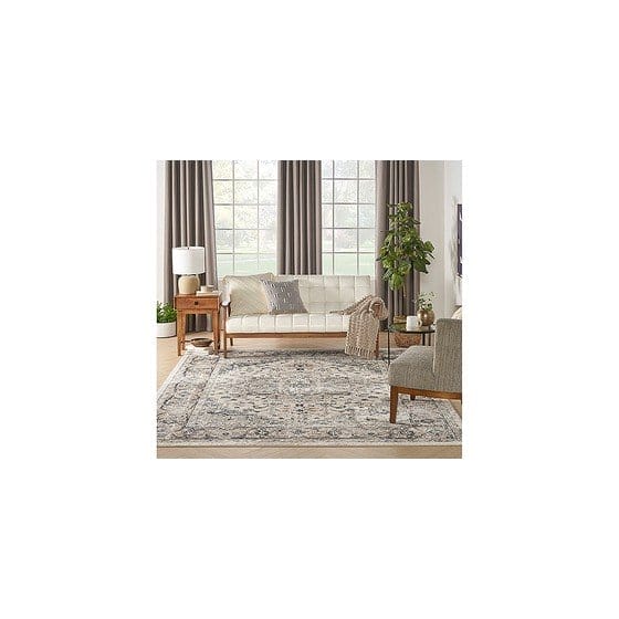 Nourison Concerto Ivory/Grey 8' x 10' CNC05 Rug