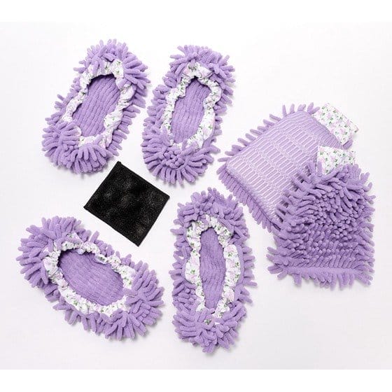 EZClean 6-Piece Footsies and Mittzies Cleaning Set