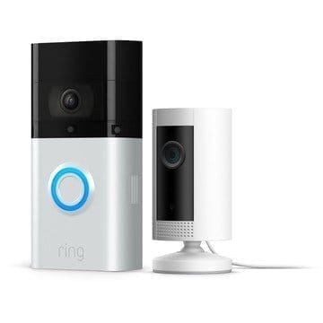 Ring Video Doorbell 3 with Indoor Security Camera & Ring Assist Plus