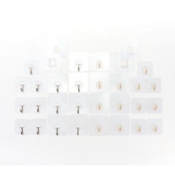 SFIXX Set of 30 Multi-Purpose and Reusable Ultra Hooks