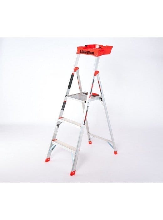 Little Giant Hero Lightweight Step Ladder w/ Utility Box