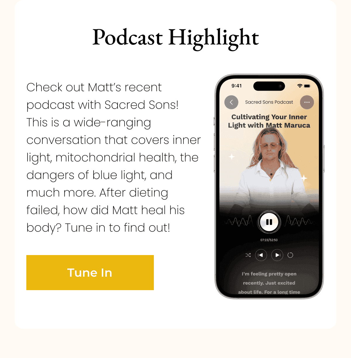 Podcast Highlight