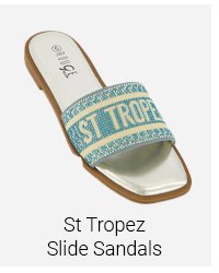 St Tropez Slide Sandals