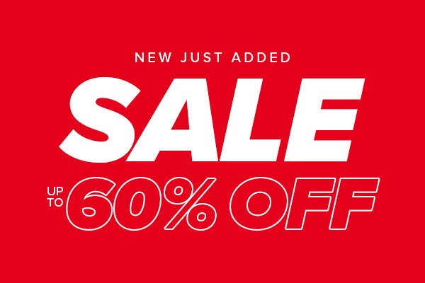 NEW JUST ADDED SALE UP TO 60% OFF