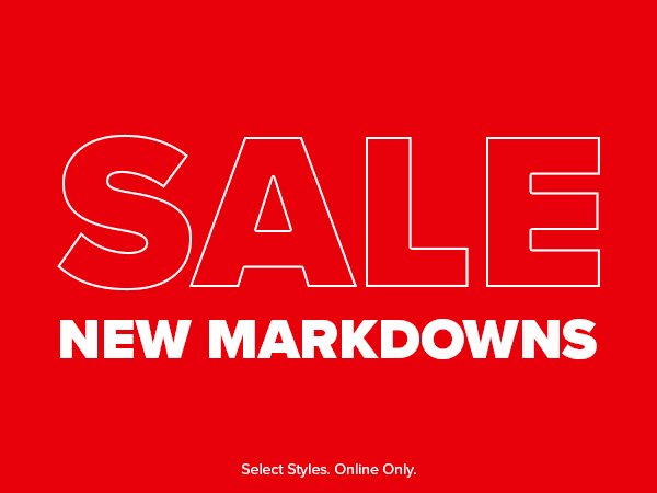 SALE NEW MARKDOWNS