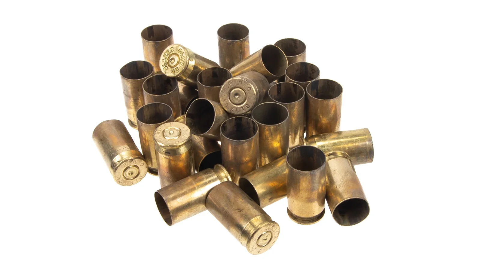 Rainier Munitions .45 ACP Reloadable Brass Casing - 250ct