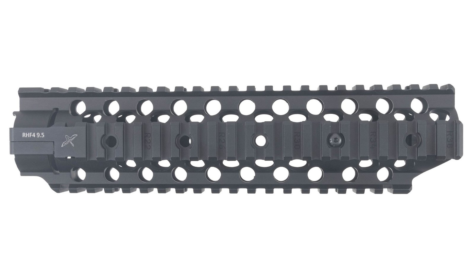 Forward Controls Design RHF4 Quad Rail Handguard - 9.5" (Black)