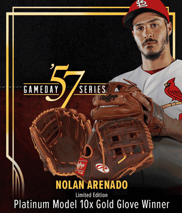 Get Nolan Arenado's Gameday 57 Pattern with a Special Platinum Oval-R