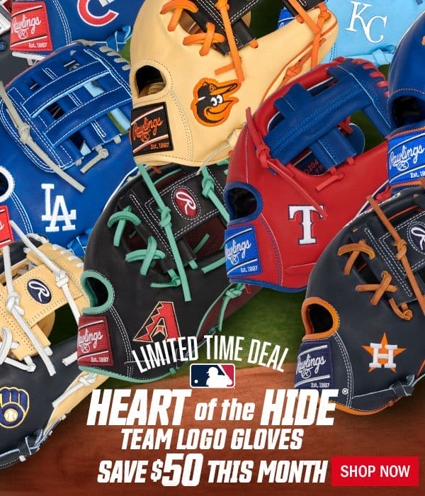 Save \\$50 on MLB Team Logo Glove