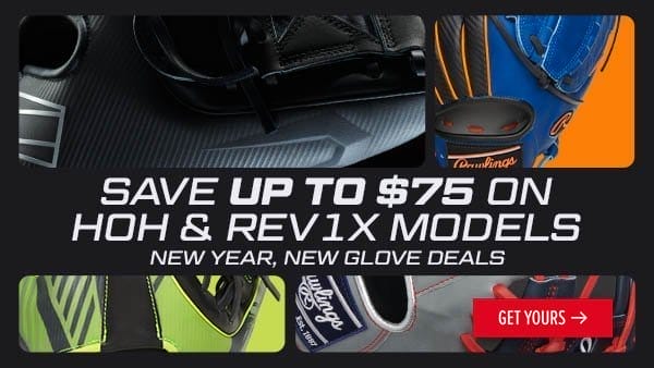 New Year, New Gloves -- Save Big on Heart of the Hide and REV1X Models