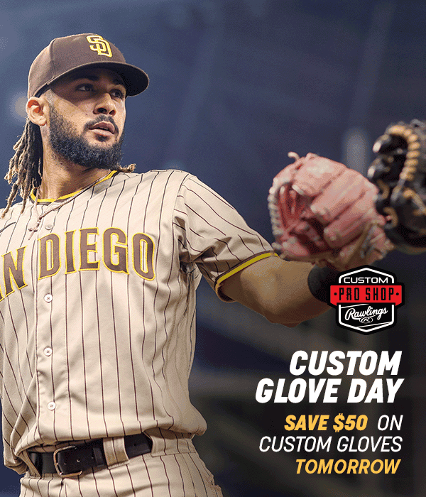 It's Custom Glove Day - Save \\$50 on your Rawlings Custom Today Only