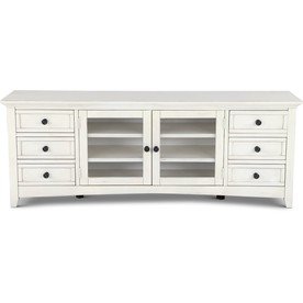 Marlo Marble White 72" TV Stand