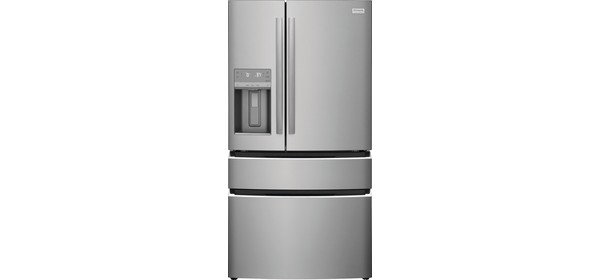 Frigidaire Gallery 21.5 Cu Ft French Door Refrigerator - Counter Depth Stainless Steel