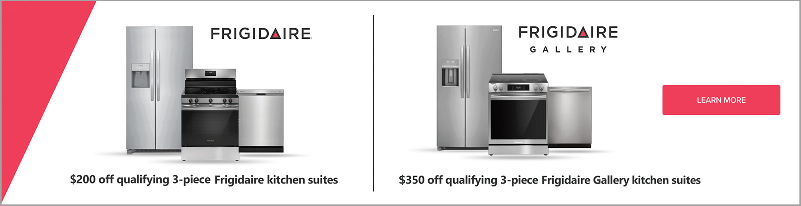 Frigidaire July Offer Stripe