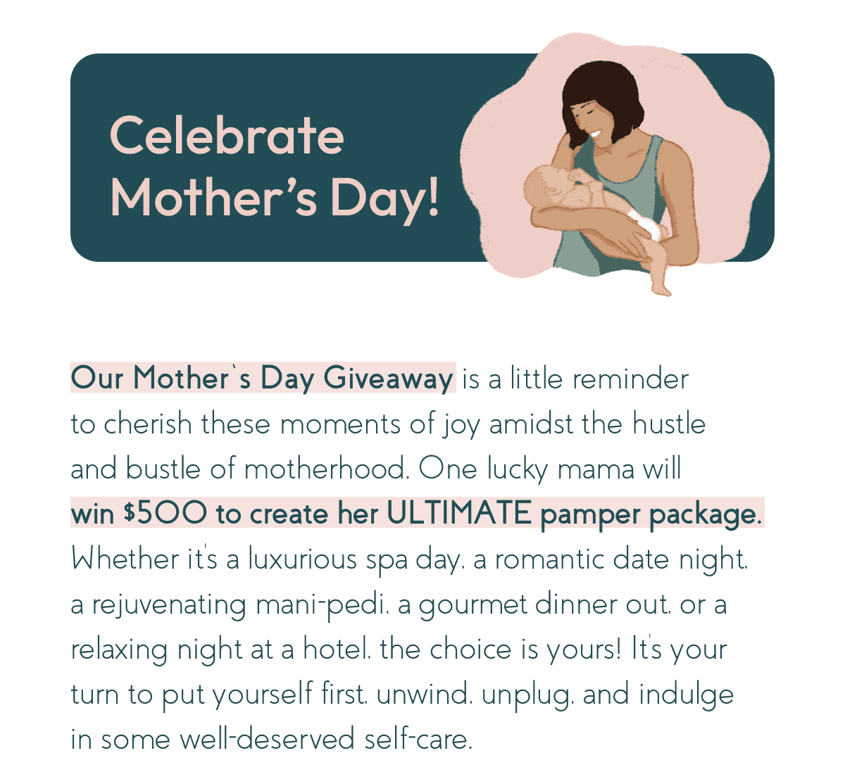 Celebrate Mother's Day!