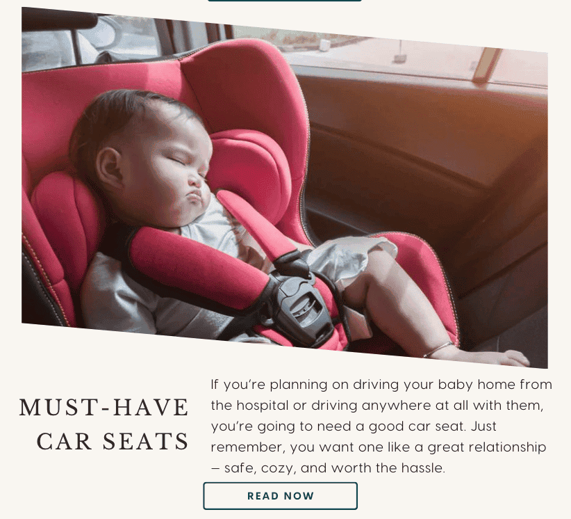 Must-Have Car Seats