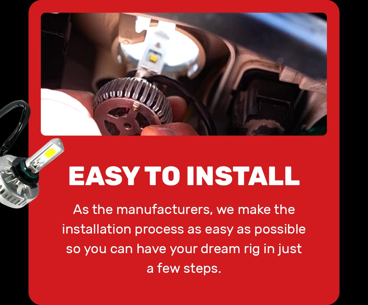 EASY TO INSTALL