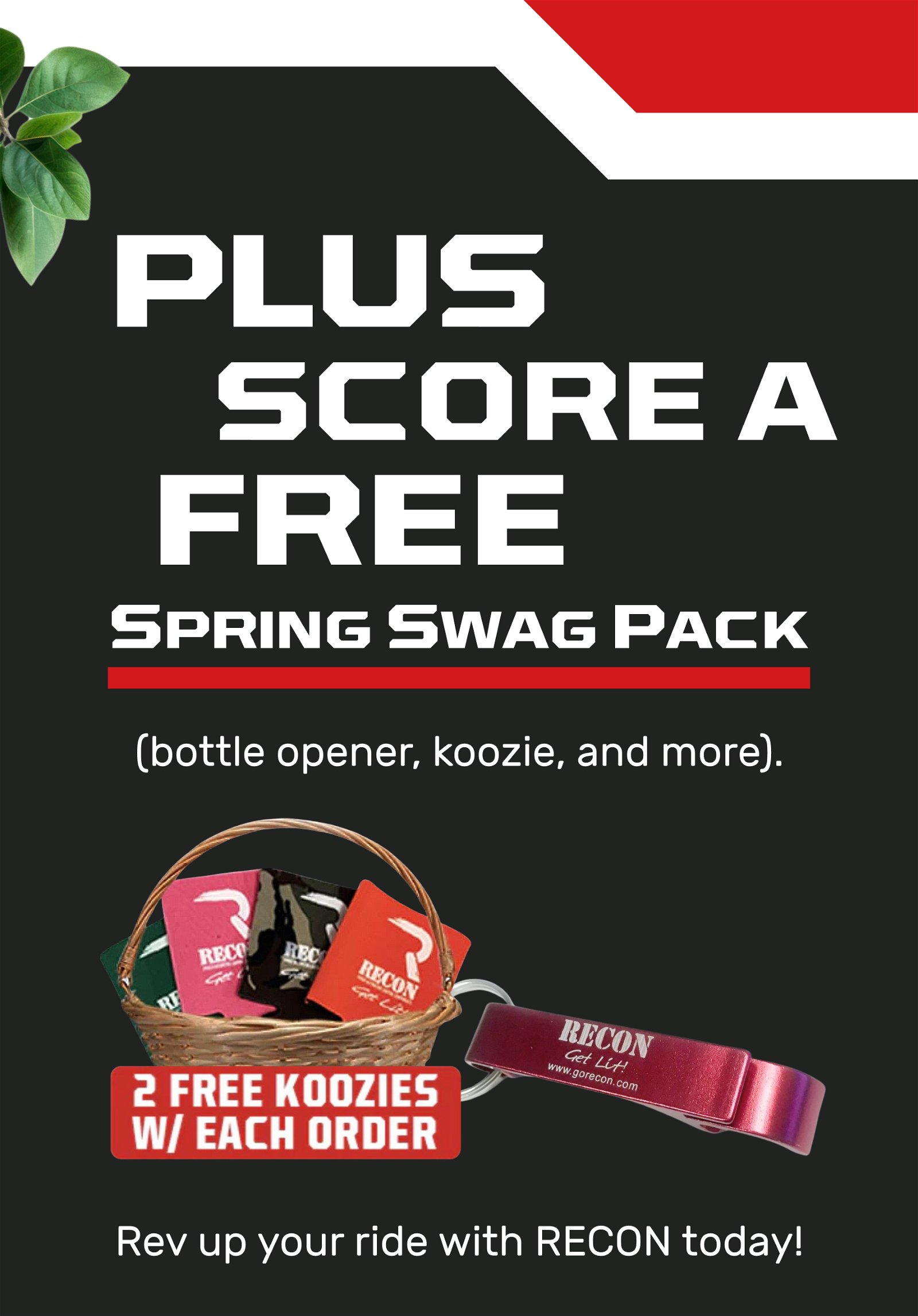 PLUS, score a FREE Spring Swag Pack