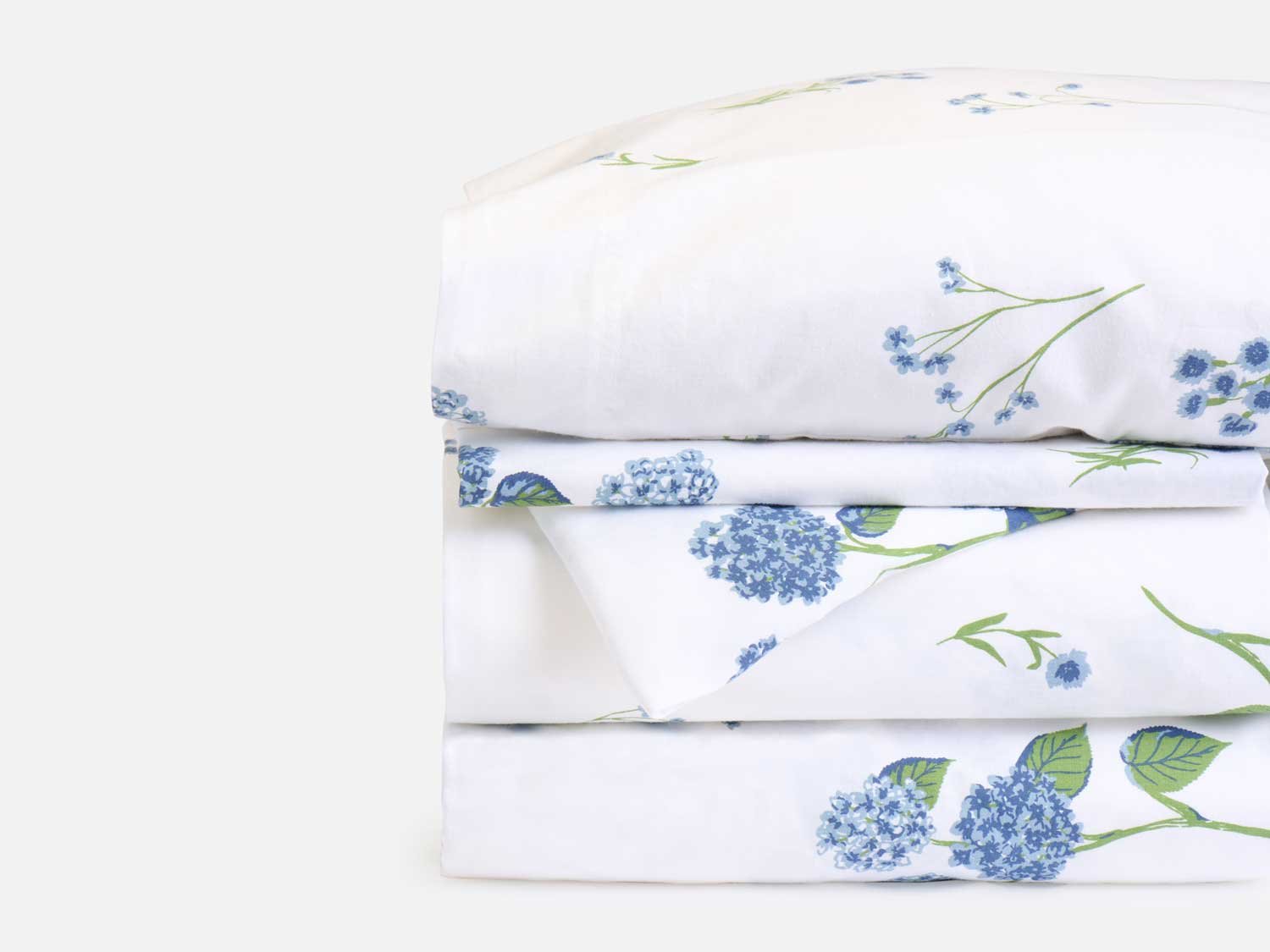 Image of Hydrangea Print Sheet Set