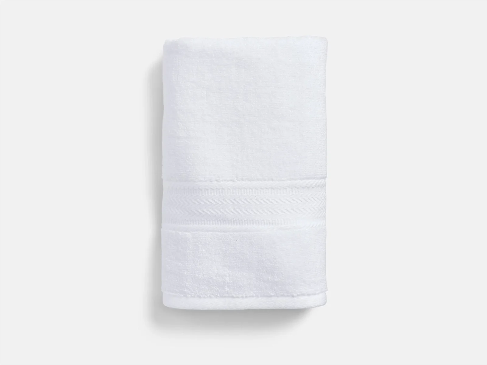 Image of Cotton Hand Towel - White