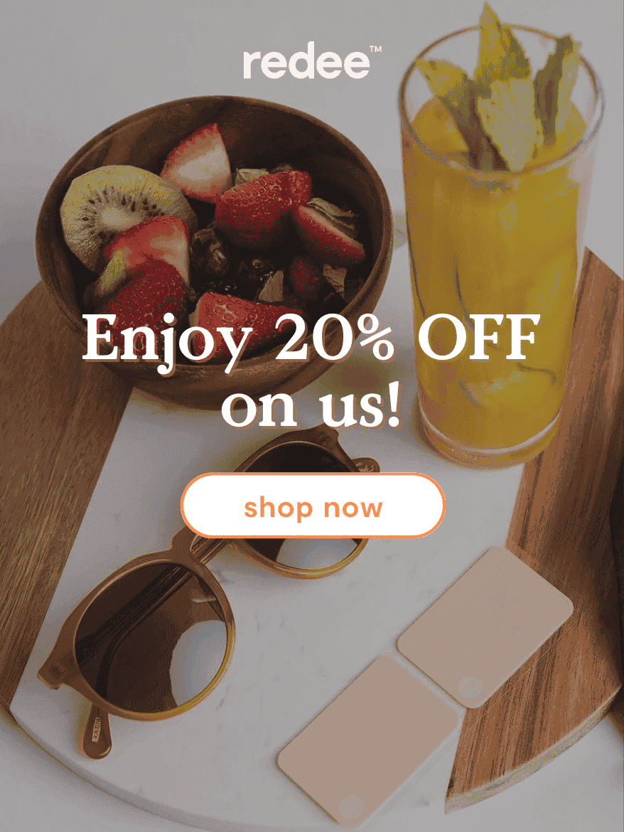 Enjoy 20% off on us