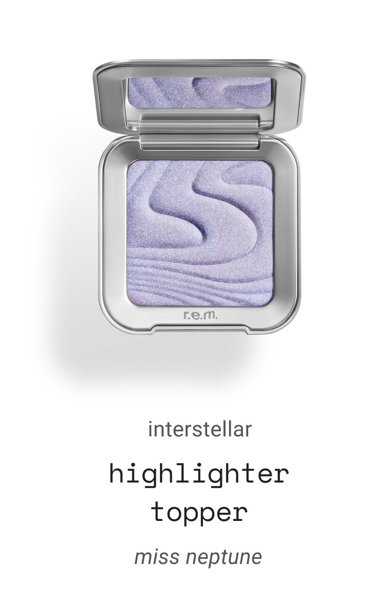 interstellar highlighter topper - miss neptune