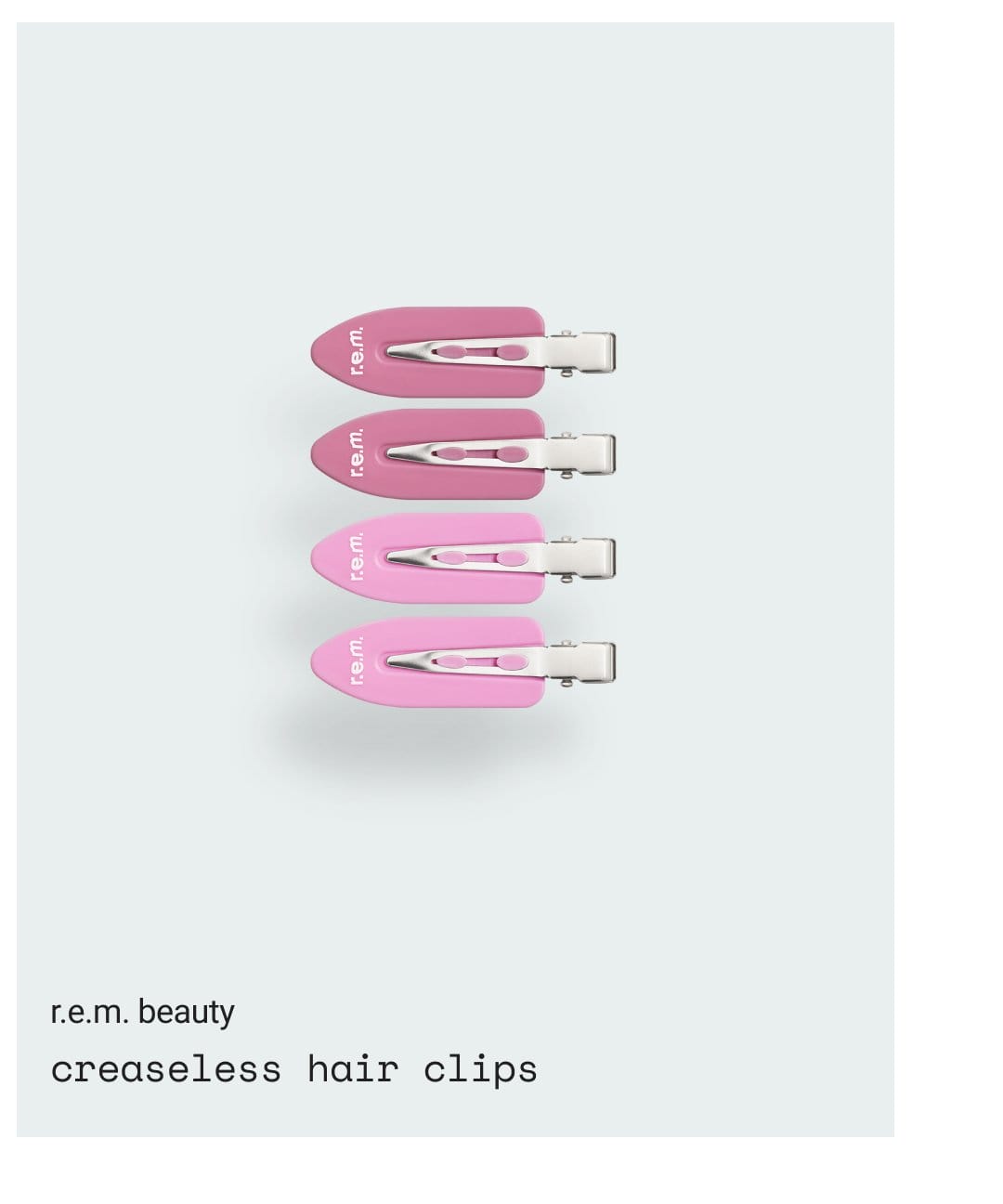 r.e.m. beauty creaseless hair clips