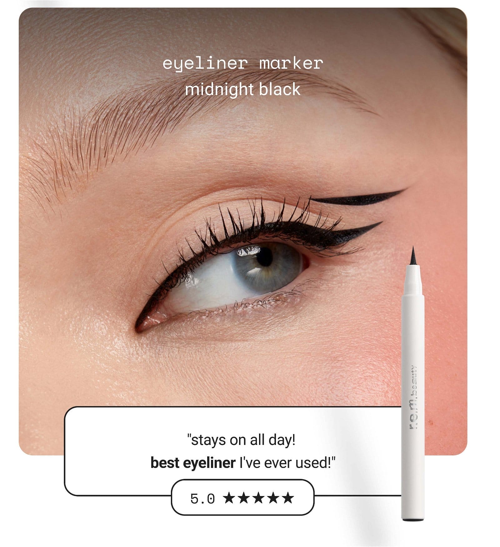 eyeliner marker - midnight black