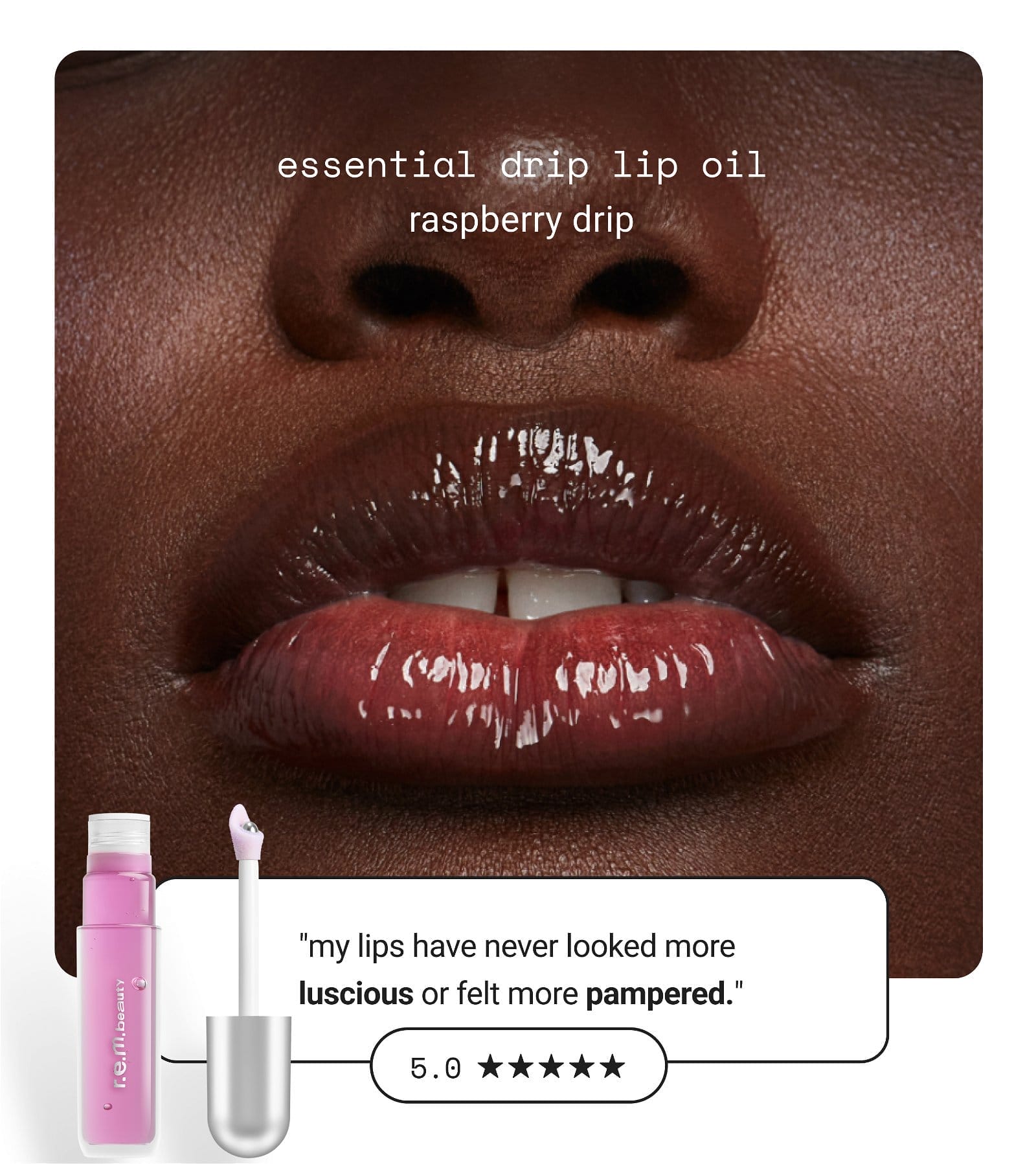 essential drip lip oil - raspberry drip