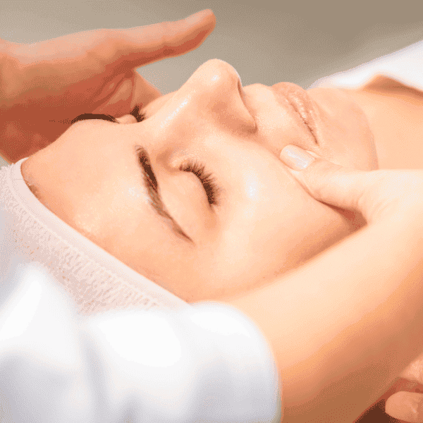 Lymphatic Drainage Facial Massage