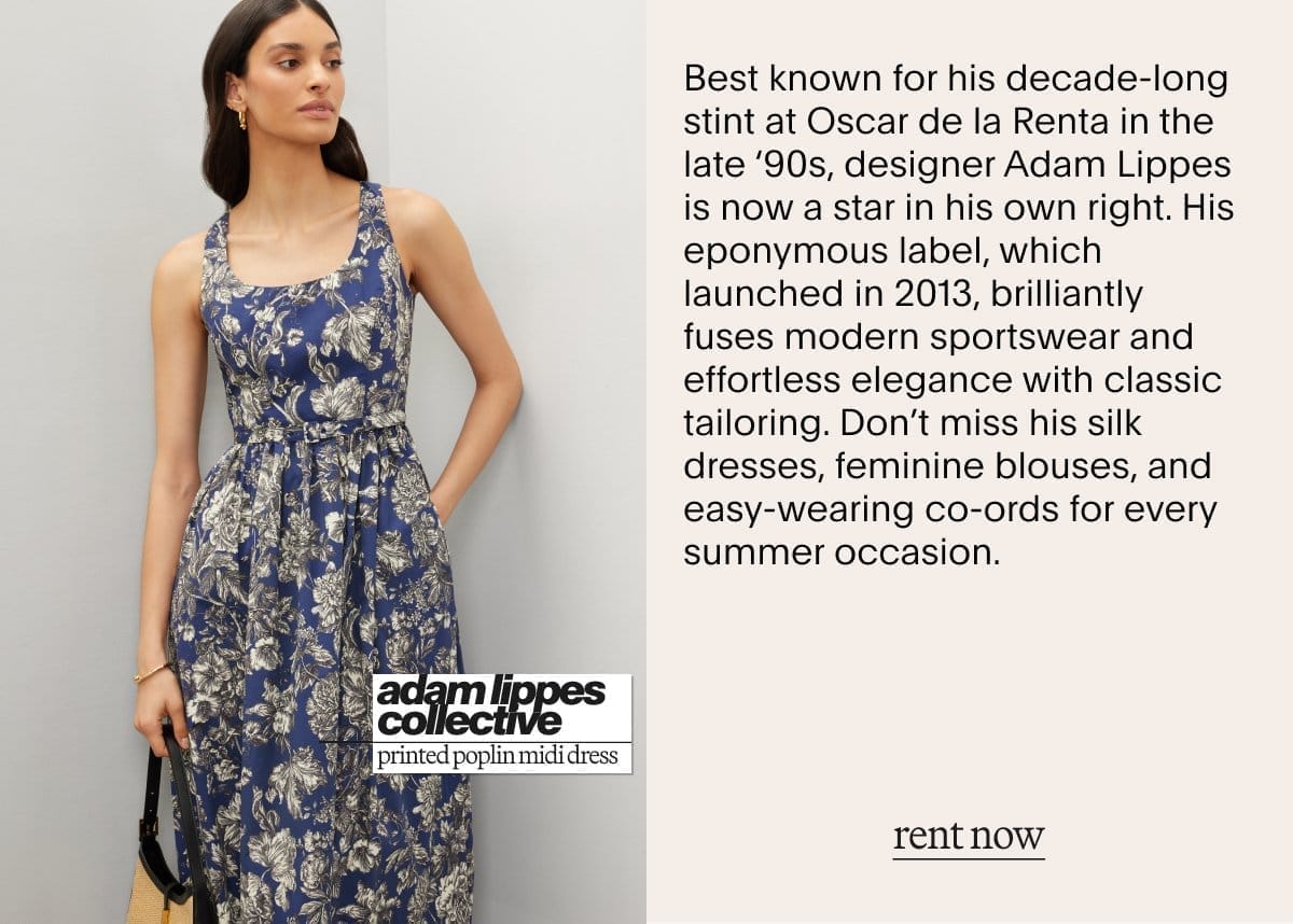 Adam Lippes Collective | Rent Now