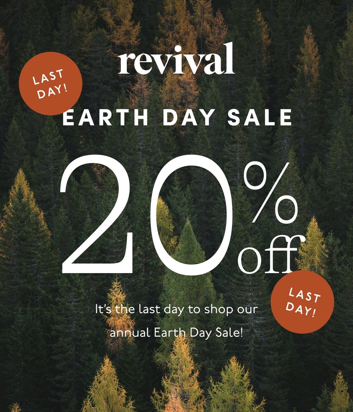 Earth Day Sale