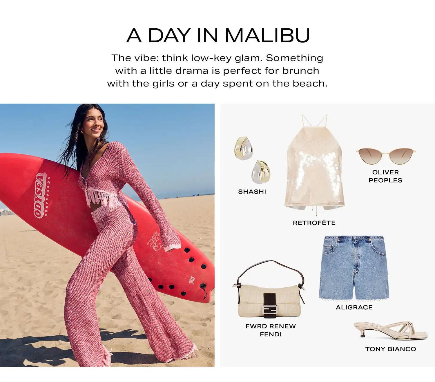 A Day in Malibu. Shop Now. 