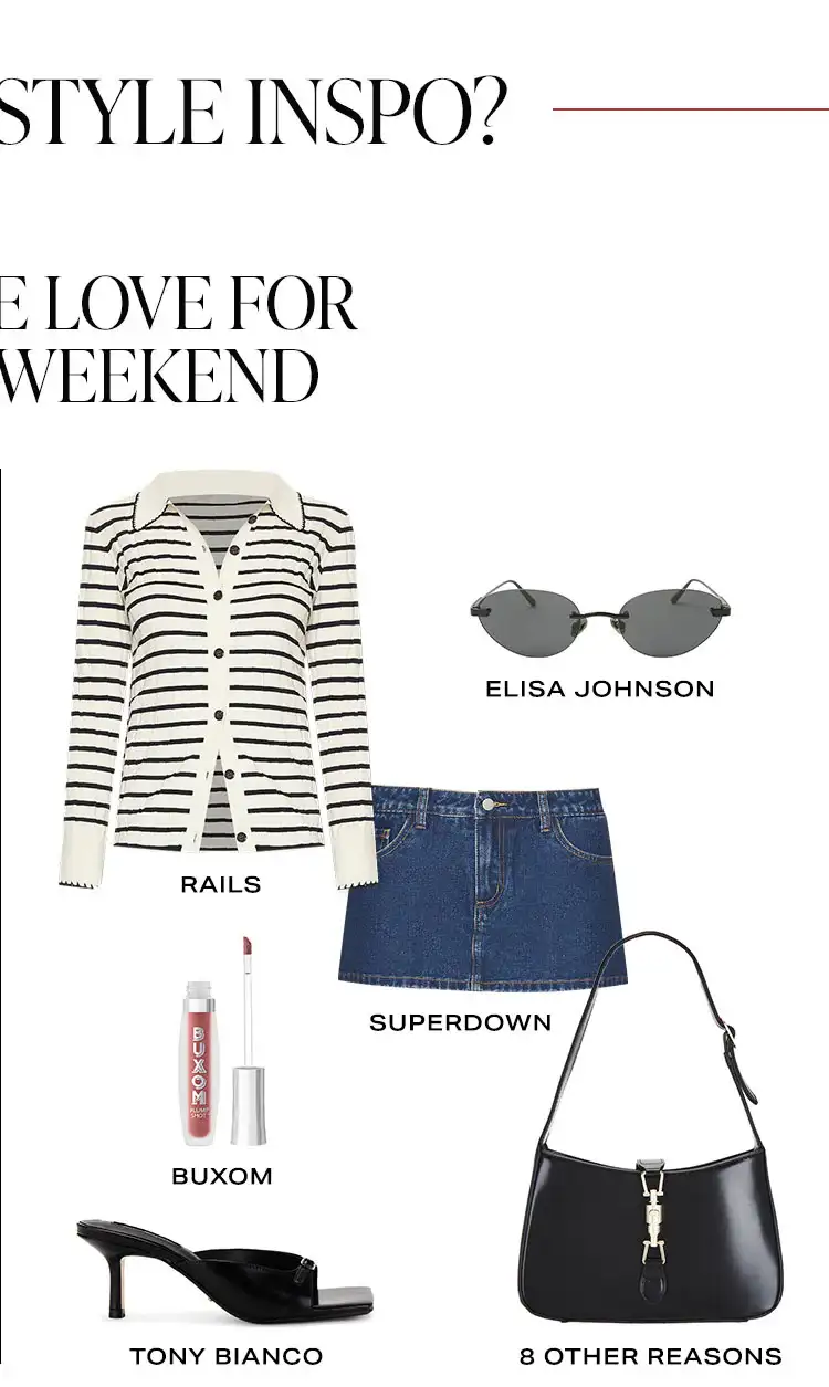 2 Looks We Love For A Casual Weekend. Look 2 product assortment. Shop Now. 