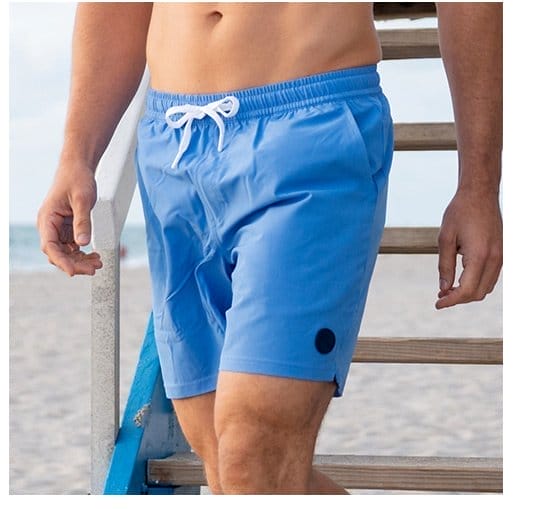 Caicos Blue | Medley Swim Trunk