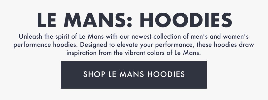 Le Mans: Hoodies