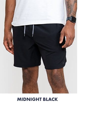 Midnight Black | Grit Gym Short